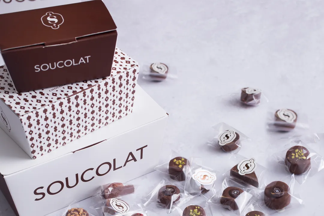 Ballotin Wrapped Chocolate Mixed Box