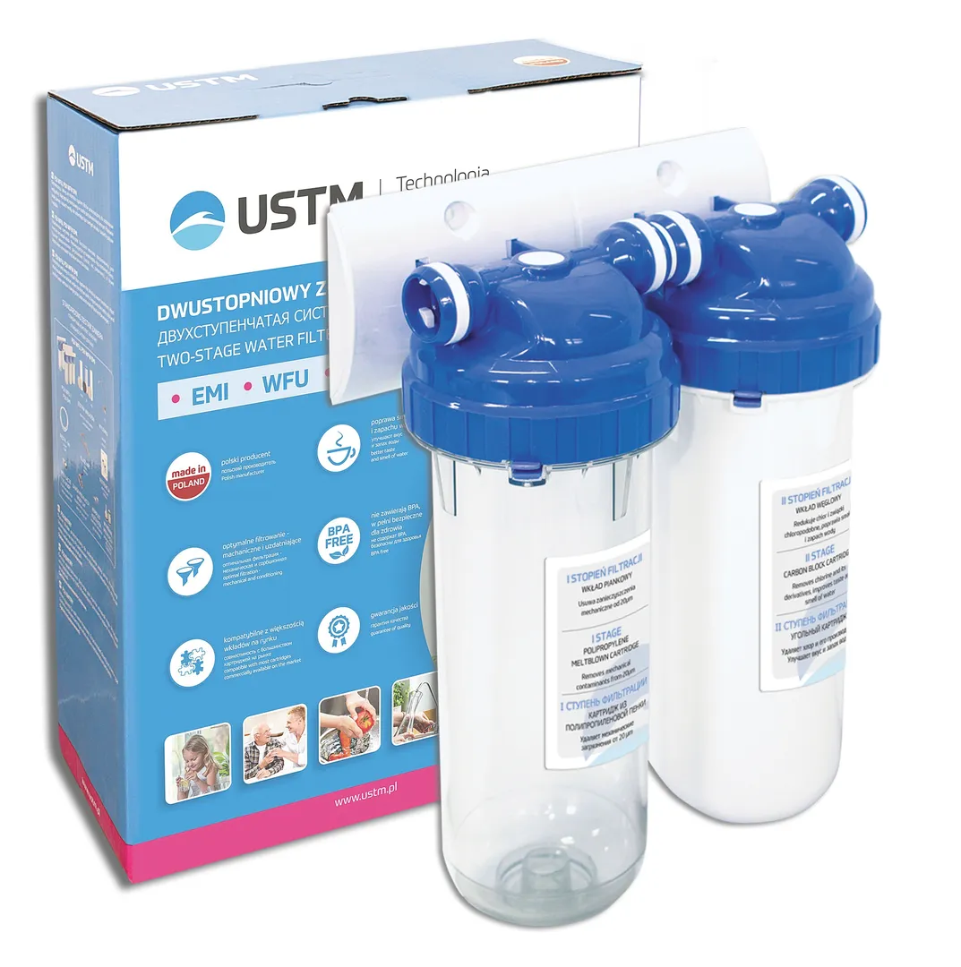 فلتر بولندى 2 مرحلة 1/2" USTM