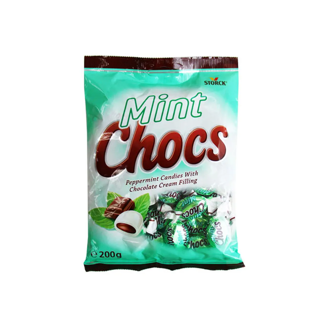 Storck Mint Chocos Candies 200g