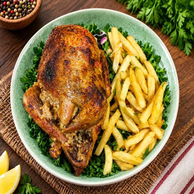 Stuffed Local Chicken