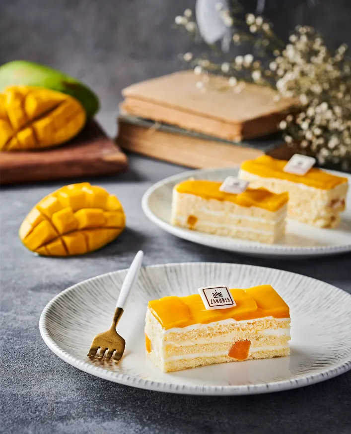 Mango cake.