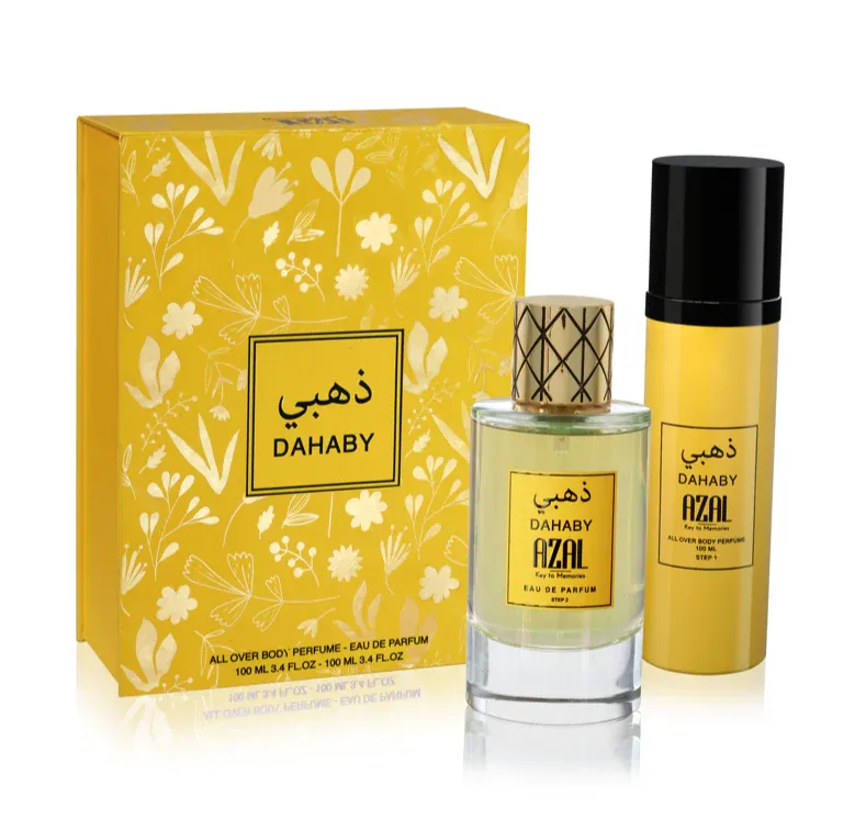 Azal Dahaby Gift Set 100 ml +All Over Body100ml