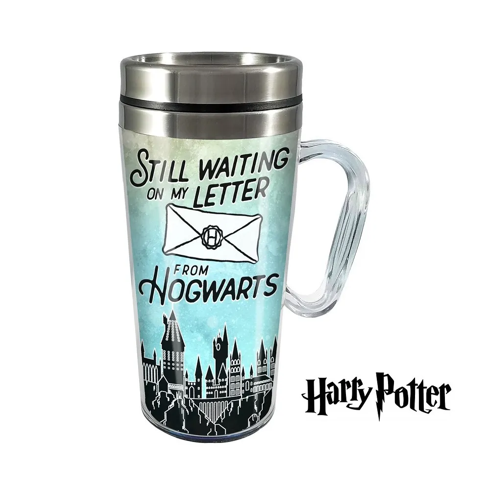 Harry Potter Stainless Steel Travel Mug - Letter Hogwarts