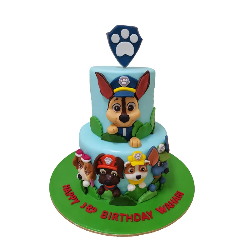 Paw Patrol Ice Cream Cake