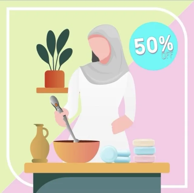 ورشة صناعة الصابون + ورشة تحضير مستحضرات العناية بالبشرة