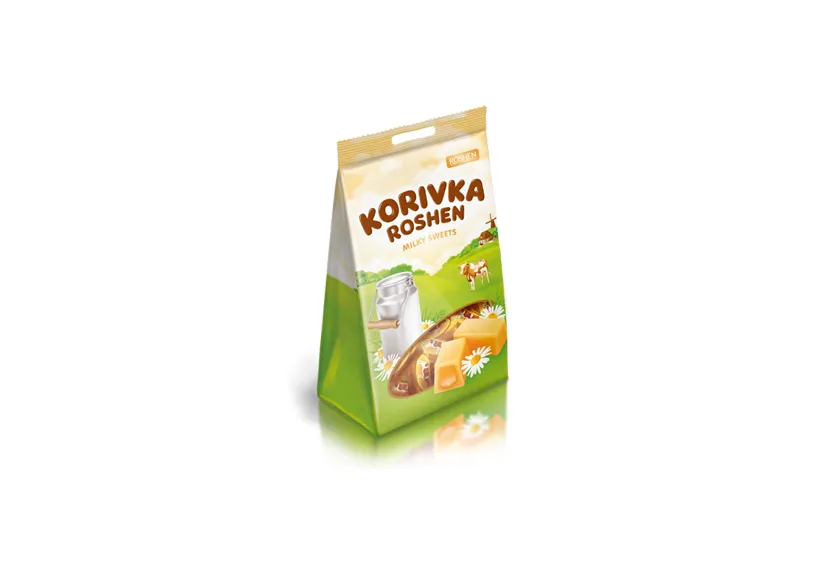 Roshen Korivka Caramel Toffee With Milk filling 205g