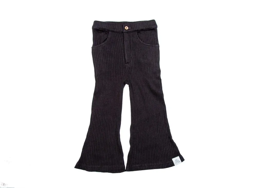 Bell Pants (Black Olive)
