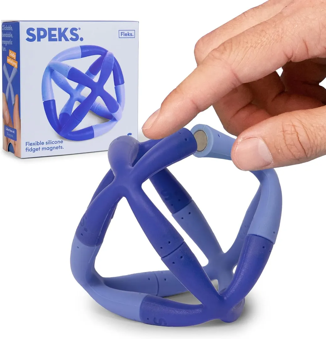SPEKS: Fleks-Flexible Silicone Fidget Magnets- Bluegrass