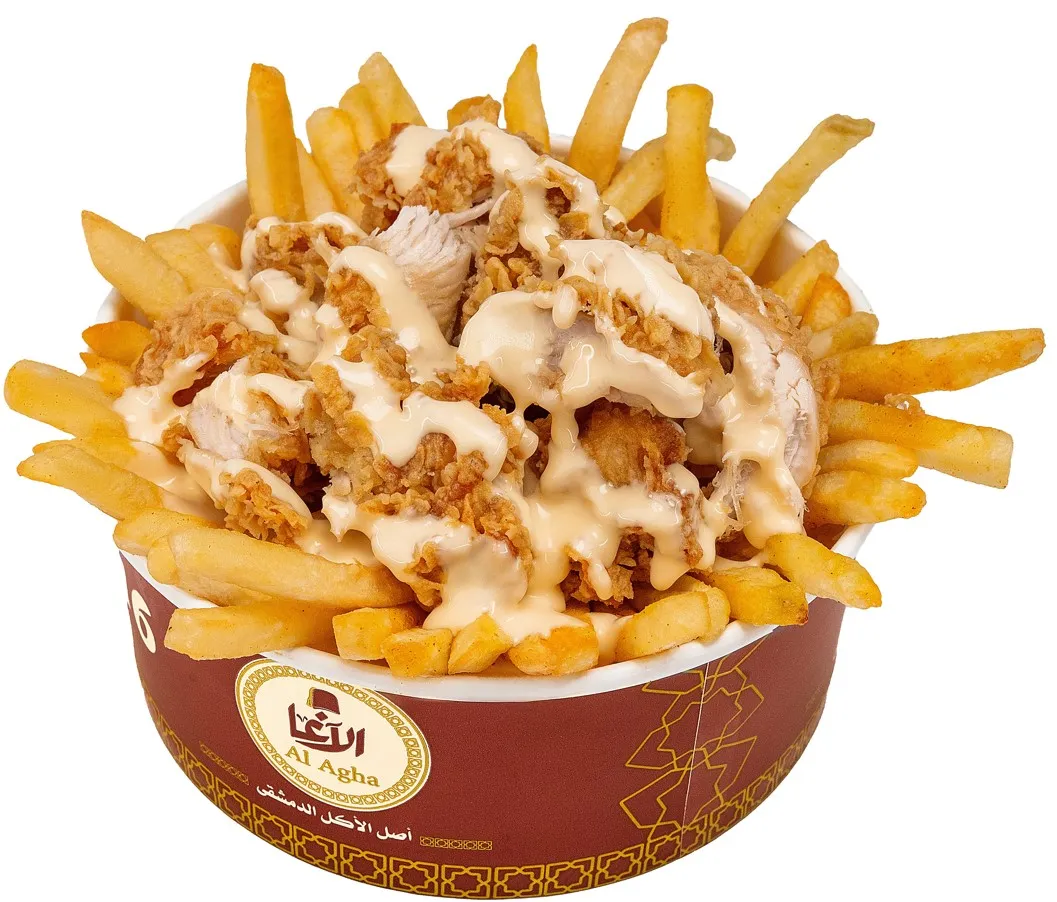 طبق كرسبي بصوص الشيدر