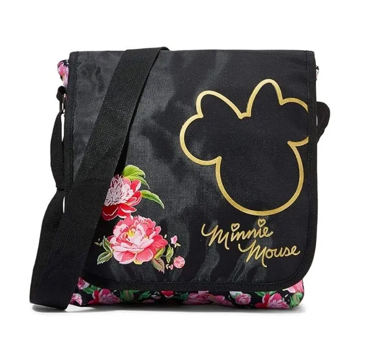 Minnie Mouse Floral Crossbody Bag