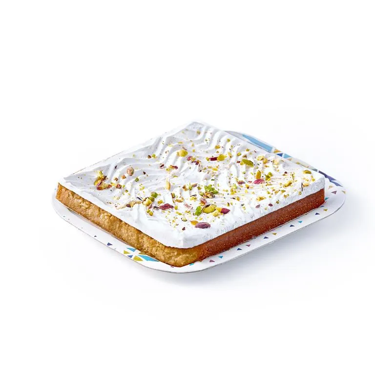 Basbousa With Cream.