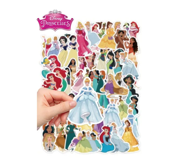 Disney Princess Stickers 10 PCS - Assorted