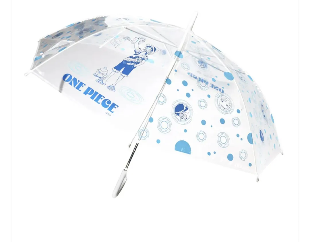 One piece clear umbrella