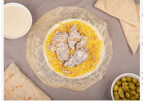 Single Meat Mansaf Meal