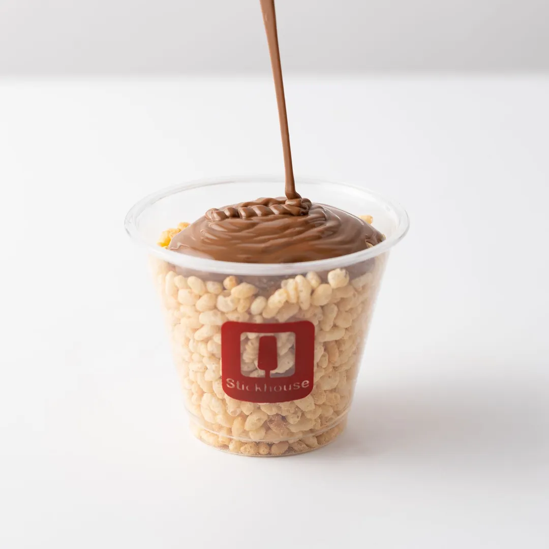 Crispy Rice Dip Cup