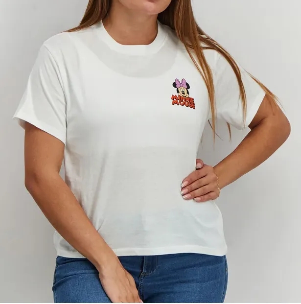 Minnie Mouse Graphic Print Tshirt