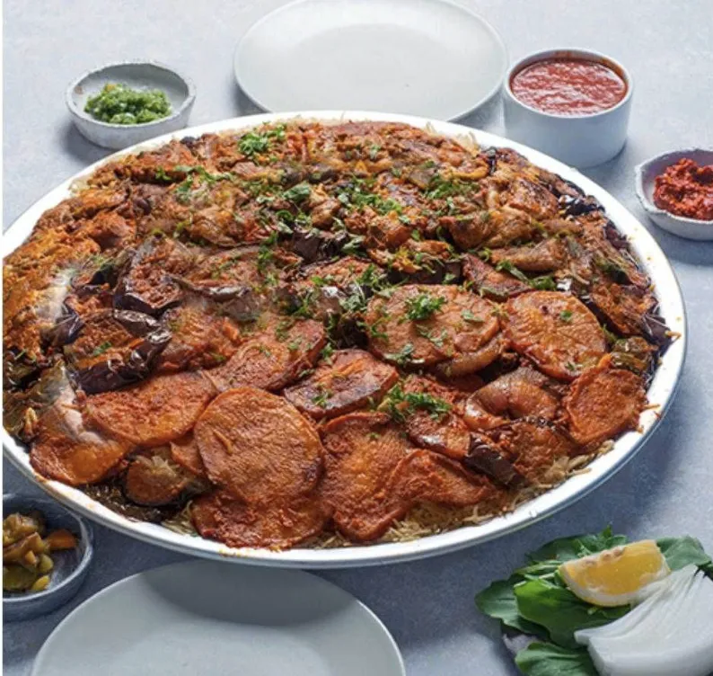 Chicken Makloba Tray