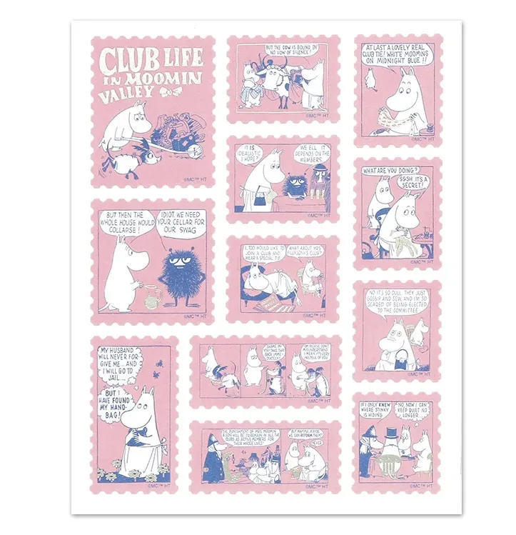Stamp stickers