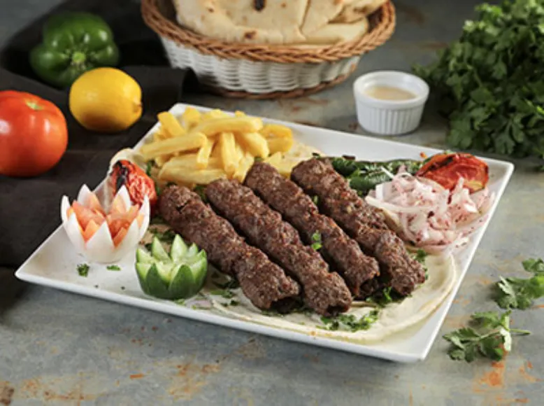 وجبة كباب لحم 