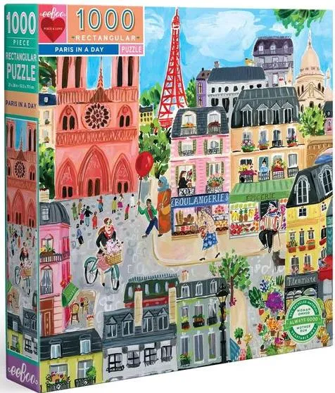 Paris in a Day 1000pcs Puzzle
