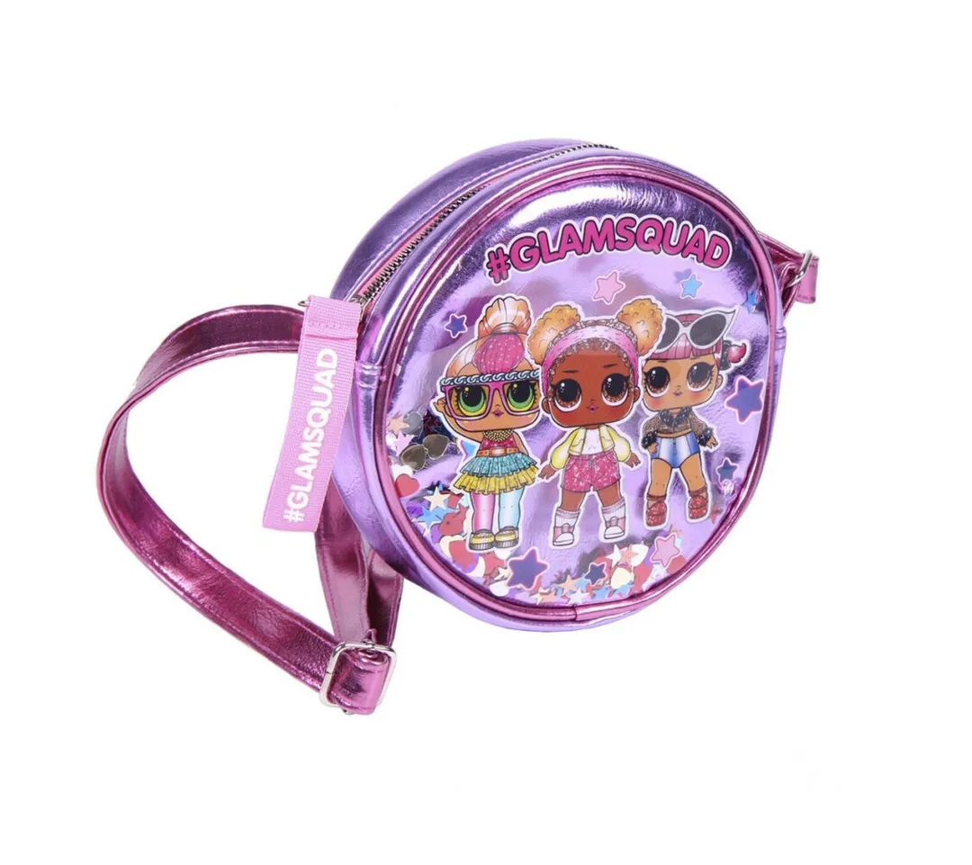 LOL Surprise! Kids Metallic Round Crossbody Bag