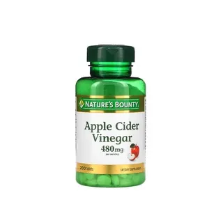 Nature’s bounty Apple cider vinegar 480mg, 200 tab