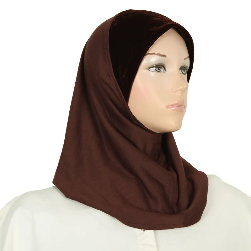 قبعة قطن بمخمل بسير