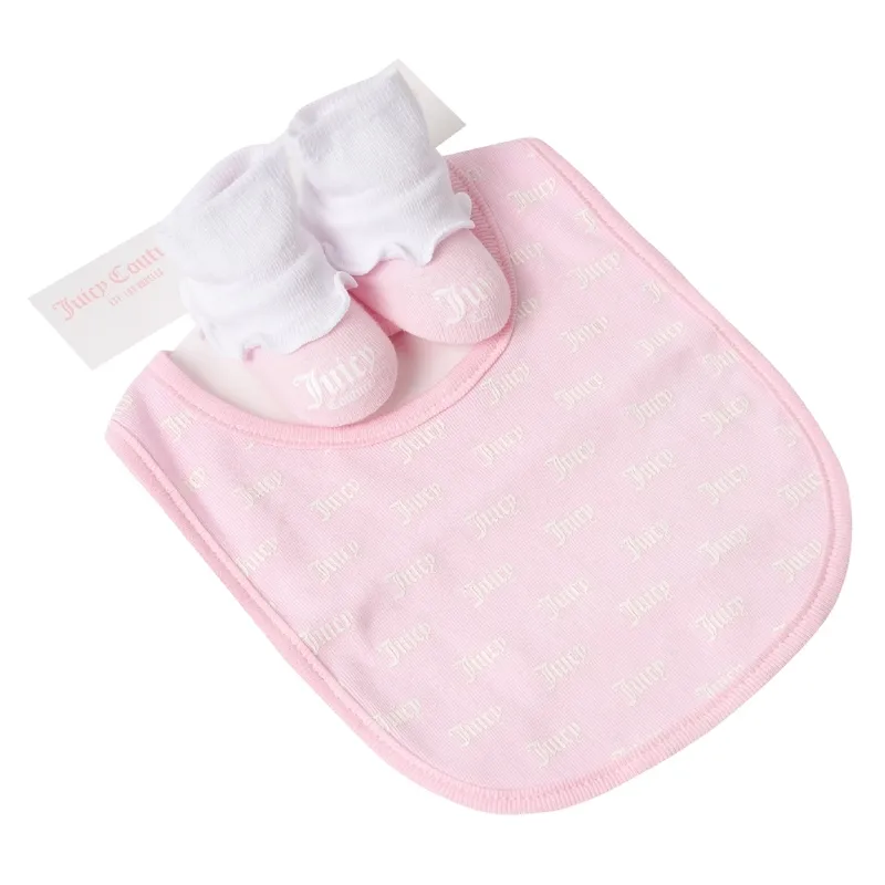 Juicy Couture - Bib & Bootie Baby Set - Juicy