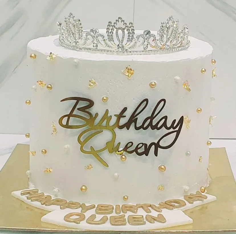 Glitter cake