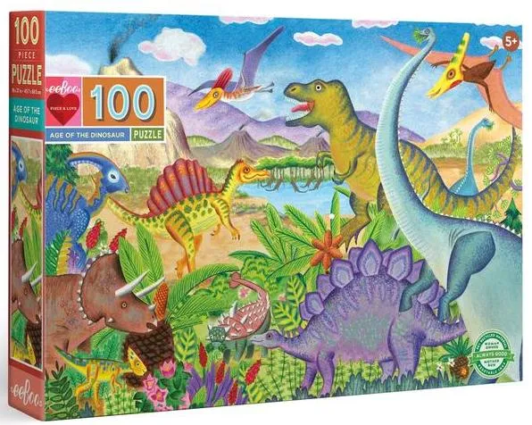 Age of the Dinosaur 100pcs Puzzle