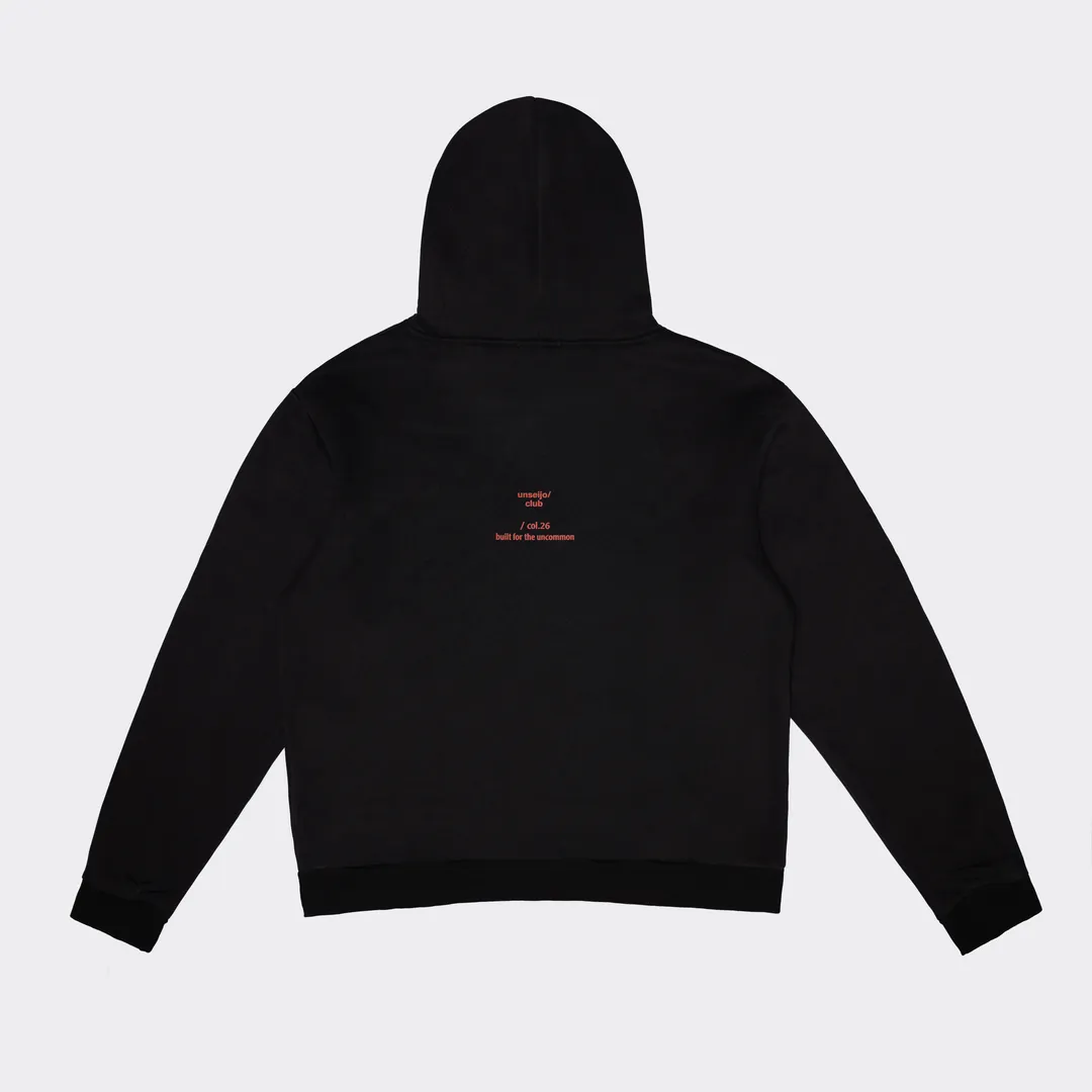 built for the uncommon club hoodie