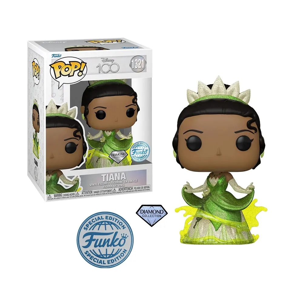 Funko POP! Princess Tiana Diamond Collection - Disney's 100th Anniversary