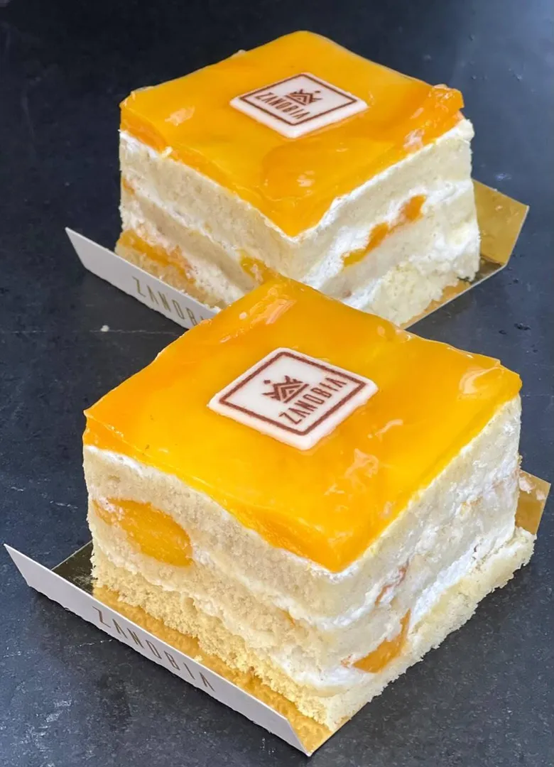 Mango cake.