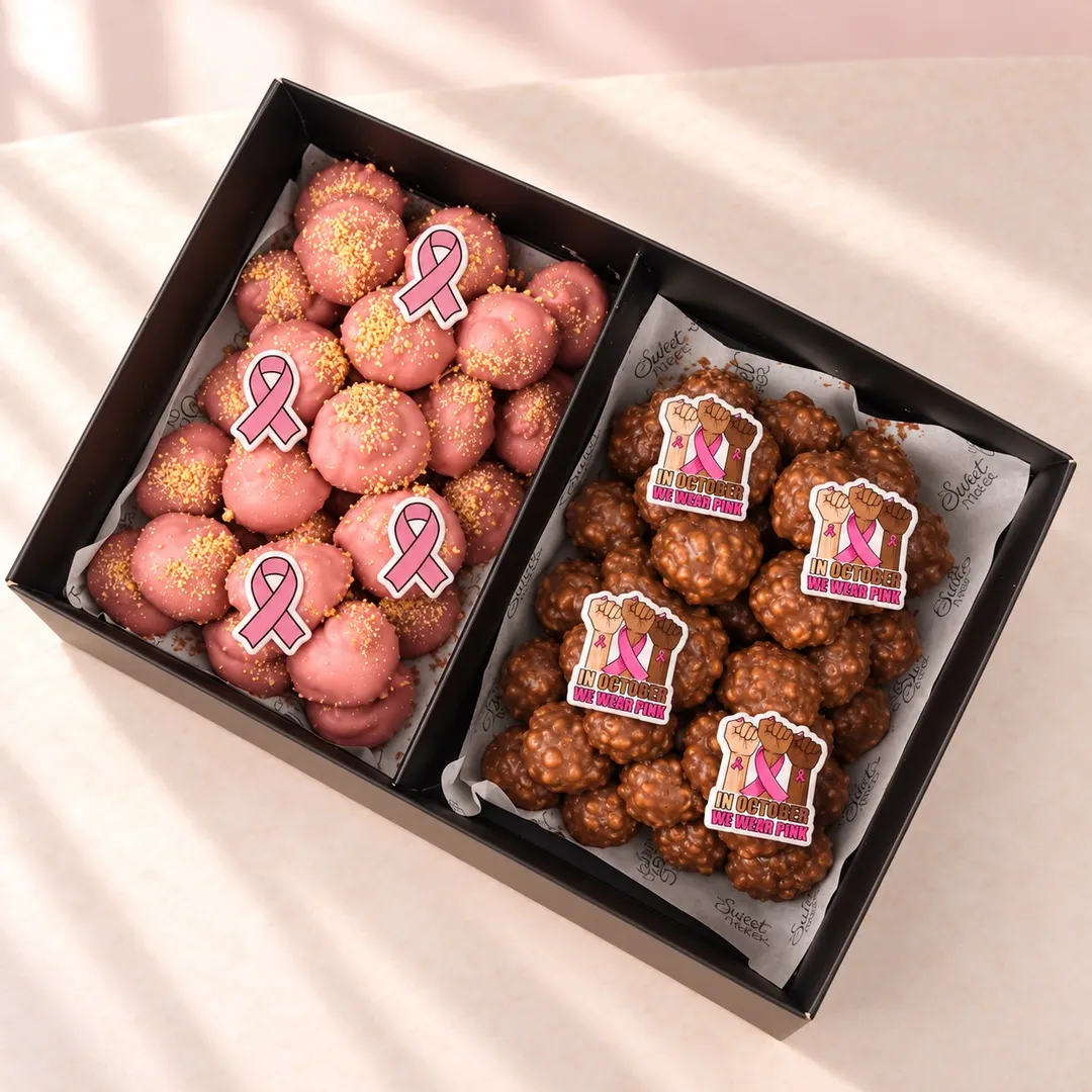2 in 1 Pink Chocolate Box