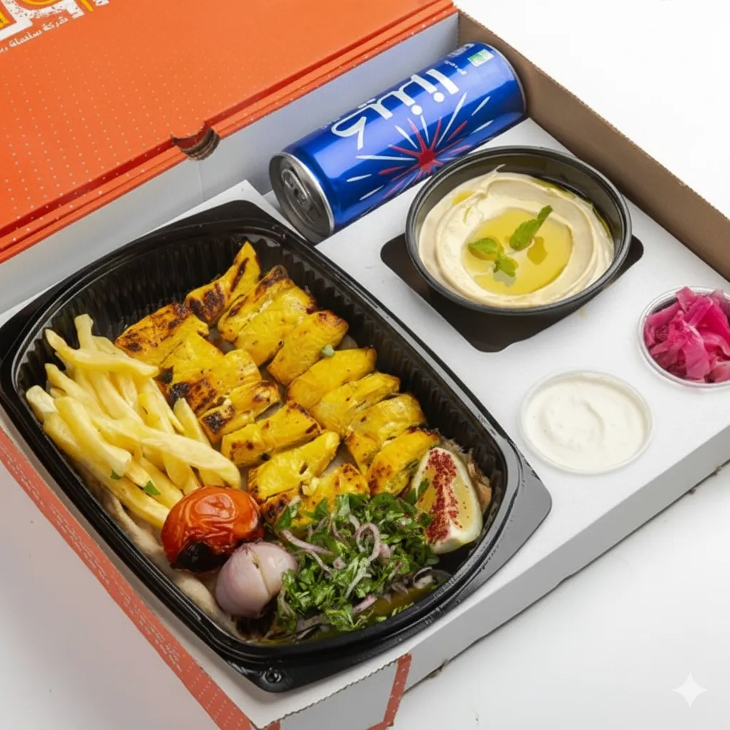 Meal Joujeh Safron - Tawook with Safron