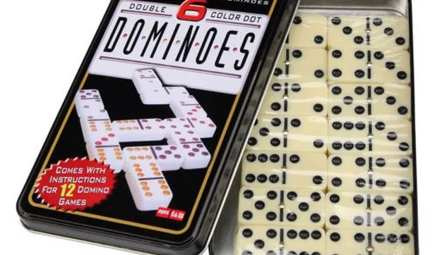 DOMINOES DOUBLE 6 COLOR DOT