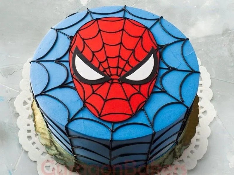 Spiderman Cake 1