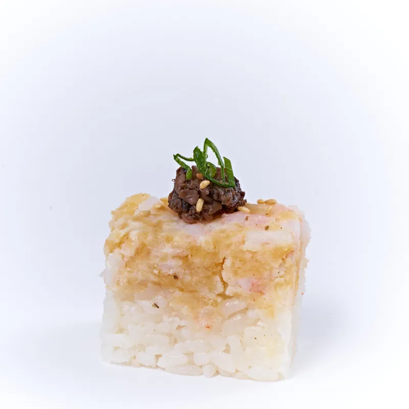 SHRIMP TEMPURA OSHI SUSHI