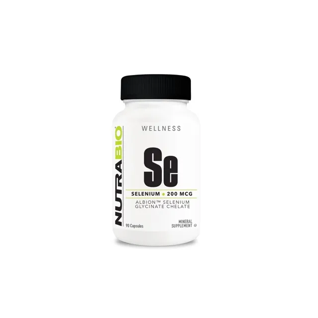 سيلينيوم ٢٠٠ مايكروغرام ، ٩٠ كبسولة Nutrabio