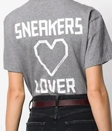 T-Shirt Golden VAR.W3 Metgrey/White Sneakers Lovers
