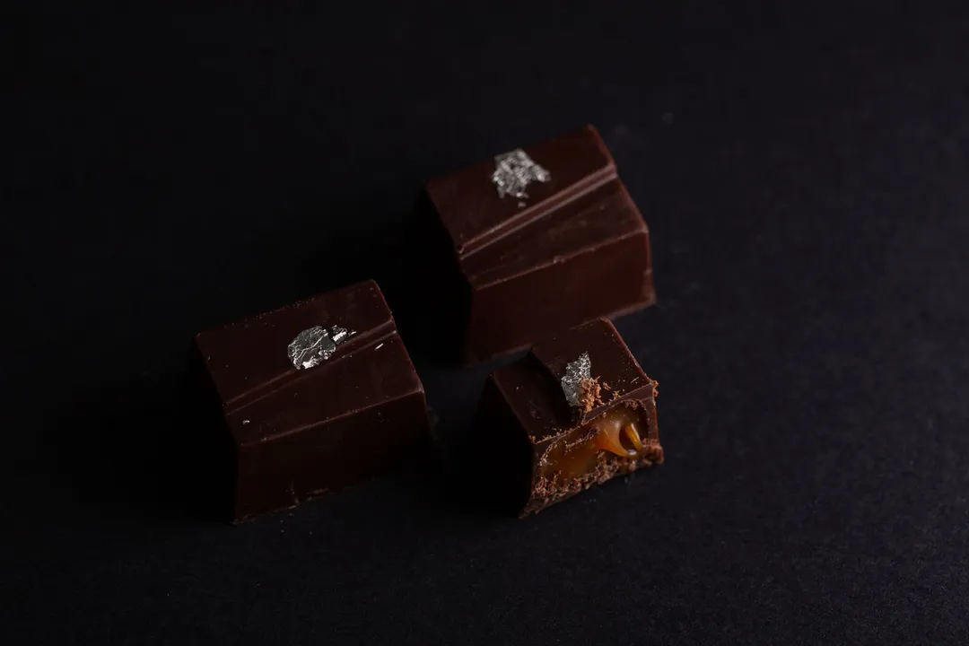 Salted caramel dark chocolate