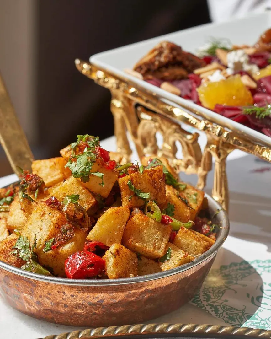 بطاطا حارة