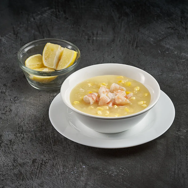 Sweet Corn Prawn Soup
