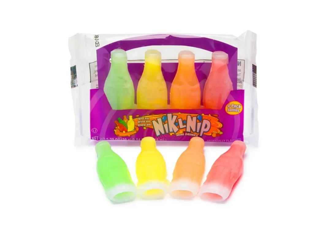 Nik-L-Nip Mini Drinks Candy