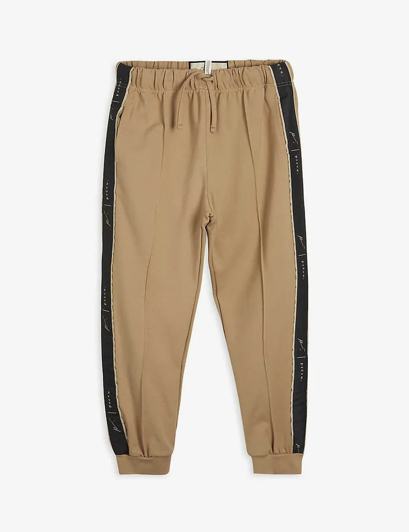 Prevu Logo-Tape Nylon Blend Jogging Bottoms