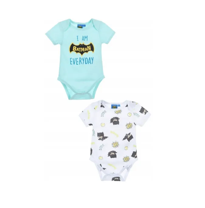 Batman Toddlers Boy 2 PCS Bodysuit Set
