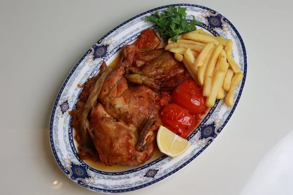 Extra Chicken eggplant