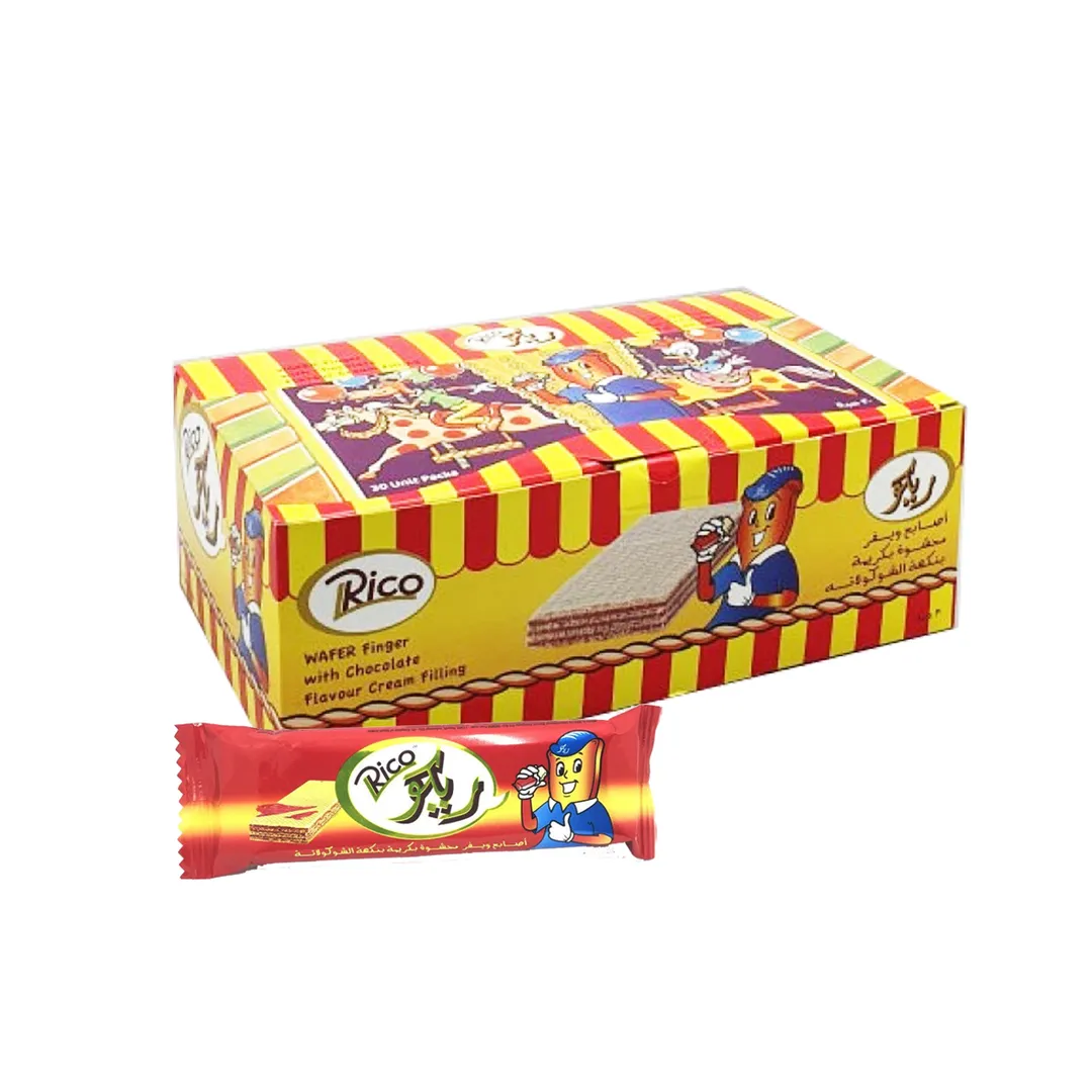 Wafer Rico With Chocolate Cream Filling 19g