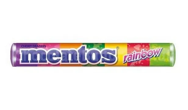 Mentos Rainbow Roll 29 Gm