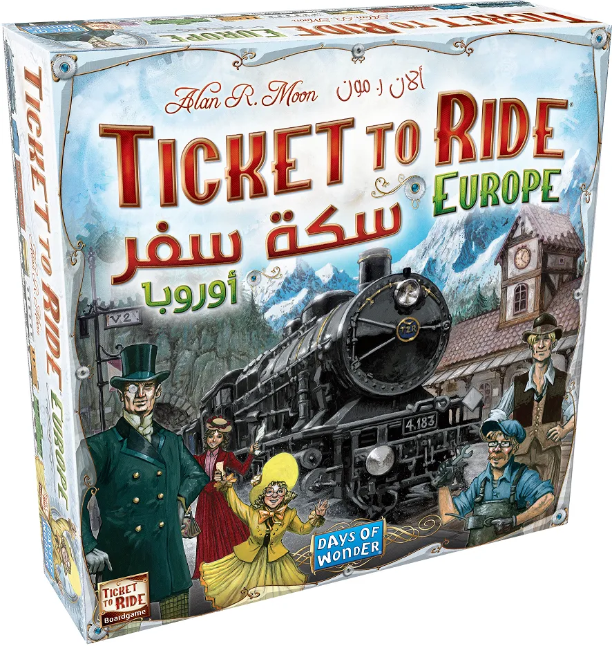 Ticket to Ride: Europe Game [AR/EN]